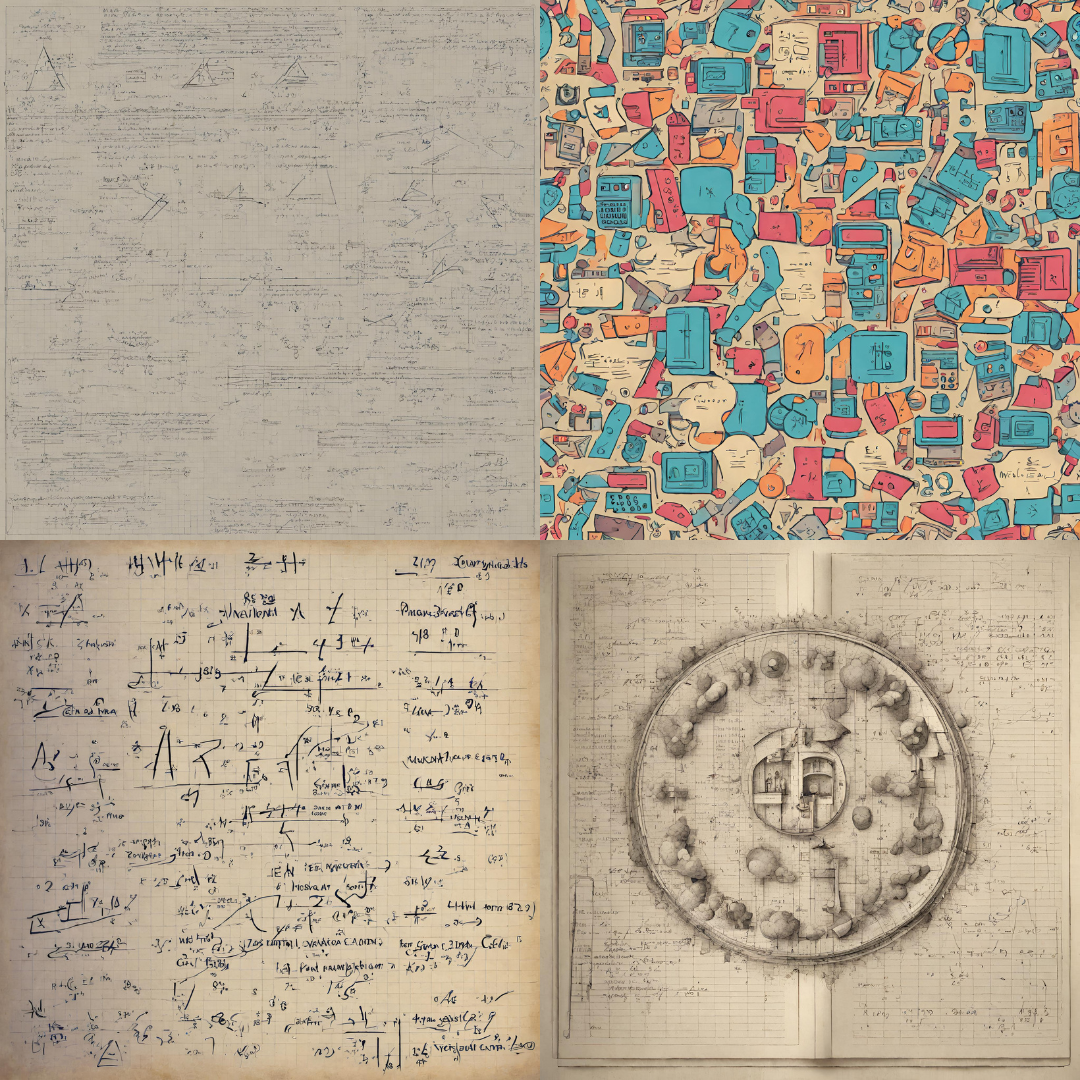 Some nice AI arts generated with Canva algebra-ai