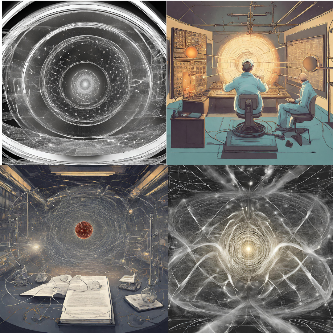 Nice AI arts created with Canva research-ai